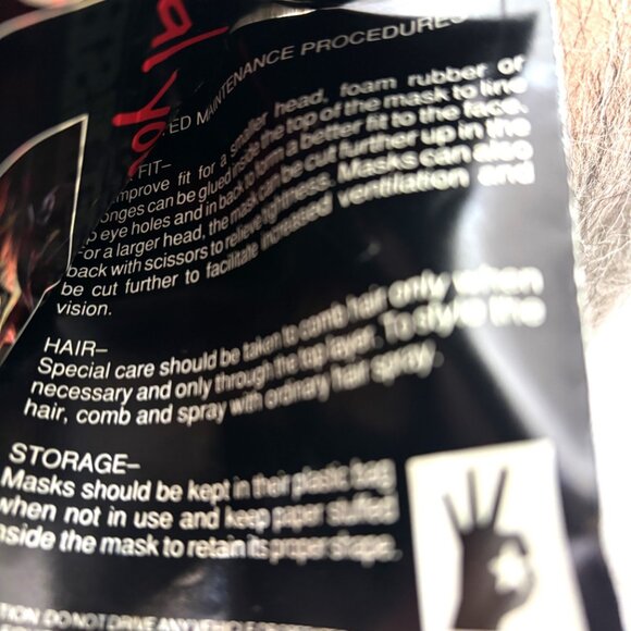 Letcher Mask Distortions Unlimited Vintage 80’s -90’s Collectible NWT - Picture 11 of 15